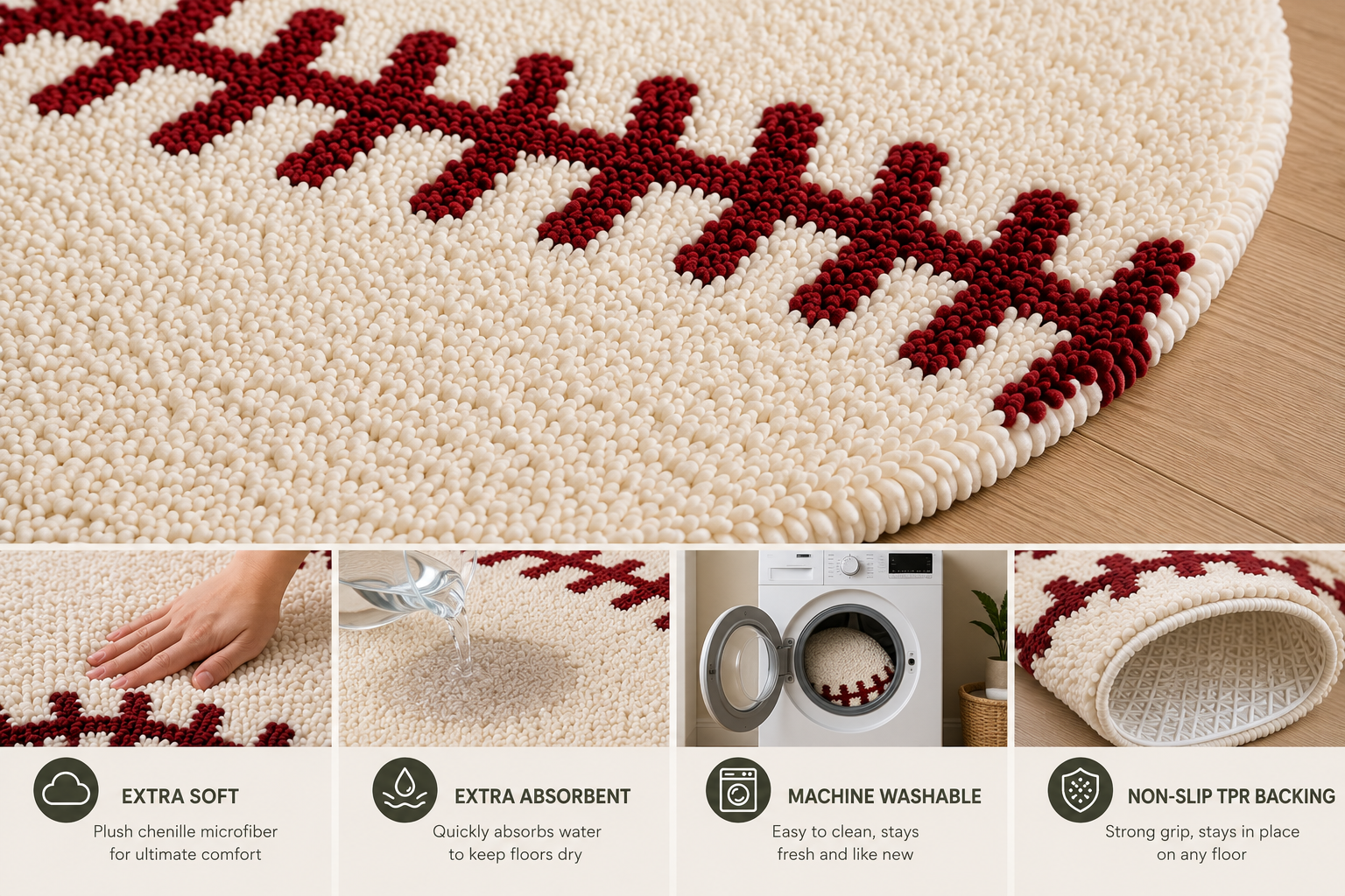 LAYANCA Baseball Rug